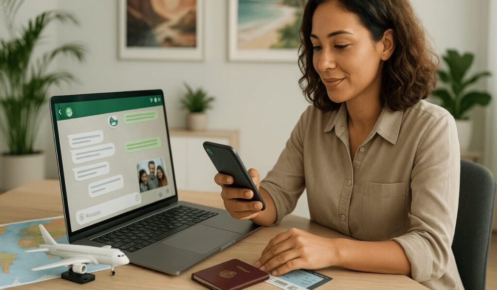 Leia mais sobre o artigo Assistente de IA para agência de viagens no WhatsApp: o atalho para vender mais