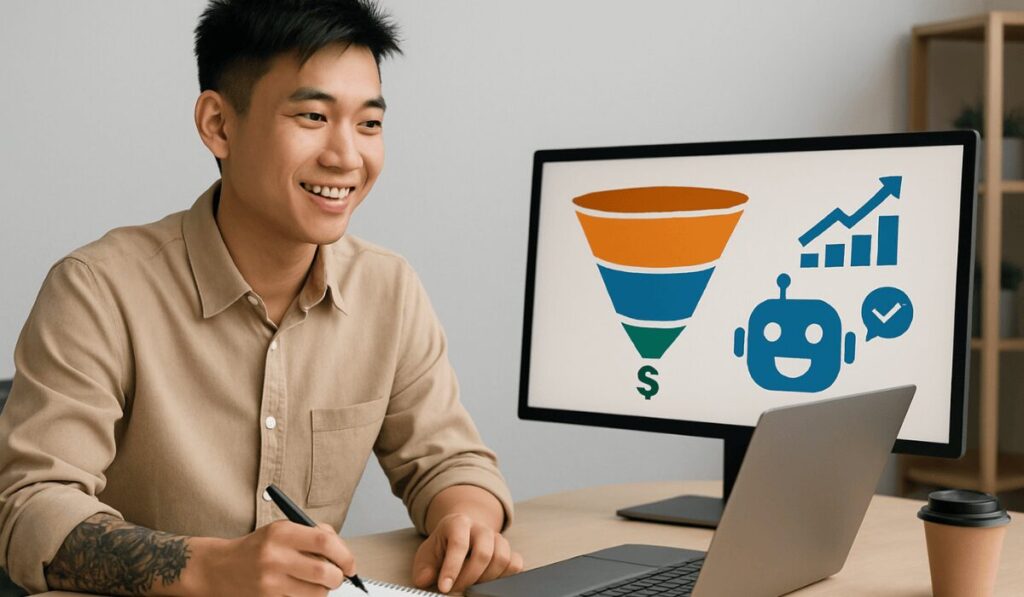 Leia mais sobre o artigo Como automatizar seu funil de vendas com IA